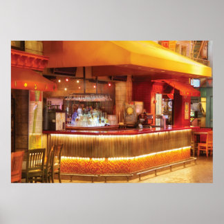 Vegas - NY - Die Stadt Bar Poster