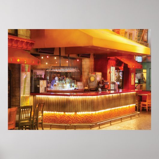 Vegas - NY - Die Stadt Bar Poster (Vorne)