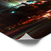 Vegas Paradise Road Poster (Ecke)