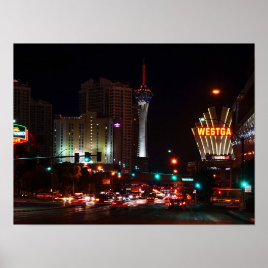 Vegas Paradise Road Poster (Vorne)