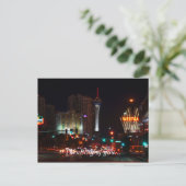 Vegas Paradise Road Postkarte (Stehend Vorderseite)