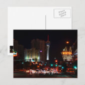 Vegas Paradise Road Postkarte (Vorne/Hinten)
