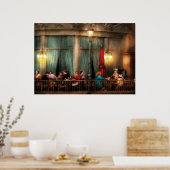 Vegas - Paris - Das Café im Freien Poster (Küche)