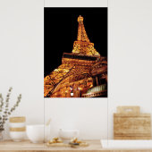 Vegas - Paris - Eiffelturm Restaurant Poster (Küche)