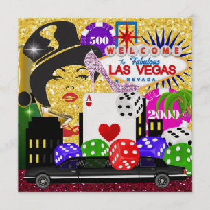 Vegas Party - Casino / Poker - SRF Einladung
