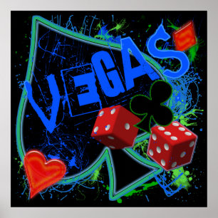 VEGAS-PLAKAT POSTER