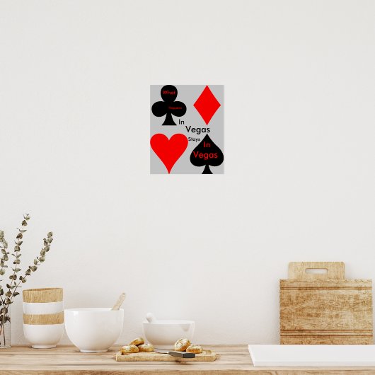 Vegas Poster (Küche)