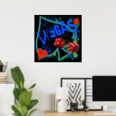 VEGAS POSTER (Heimbüro)