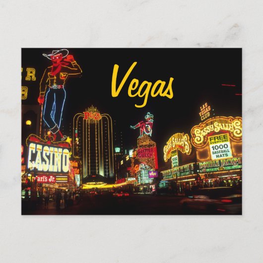 Vegas Postkarte (Vorderseite)