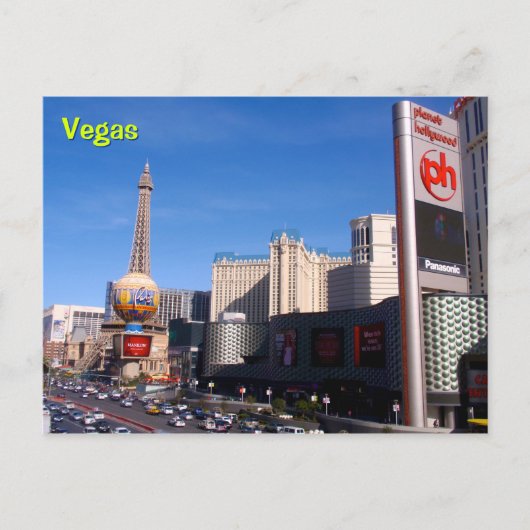 Vegas Postkarte (Vorderseite)