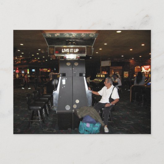 Vegas Postkarte (Vorderseite)