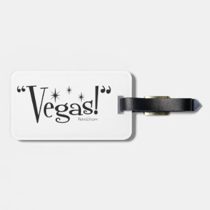 "Vegas! "RetroLV.Com Gepäckanhänger