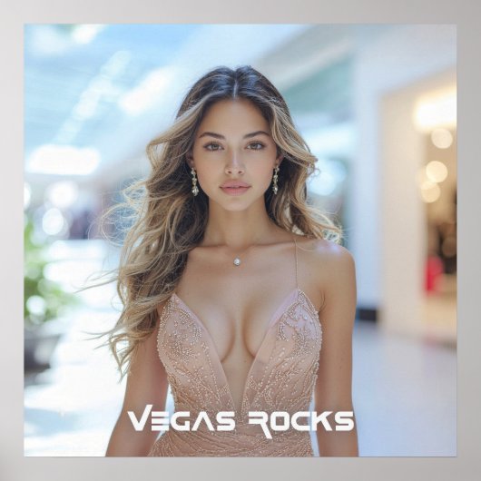 VEGAS ROCKS POSTER (Vorne)