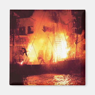 Vegas - Schatzinsel - Explosion, Abandonschiff Magnet