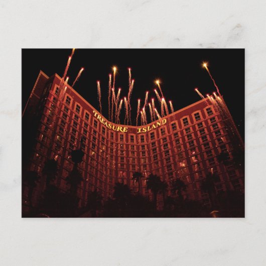 Vegas - Schatzinsel Postkarte (Vorderseite)