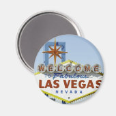 Vegas Sign Daytime Magnet (Vorderseite/Rückseite)