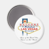 Vegas Sign Magnet (Vorderseite/Rückseite)
