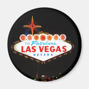 Vegas Sign up Magnet