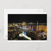 Vegas Skyline Postkarte (Vorne/Hinten)