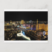 Vegas Skyline Postkarte (Vorderseite)