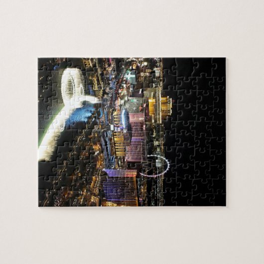 Vegas Skyline Puzzle (Horizontal)