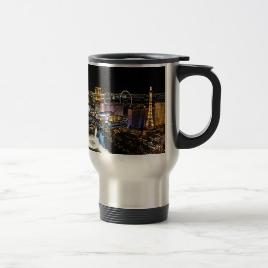 Vegas Skyline Reisebecher (Rechts)