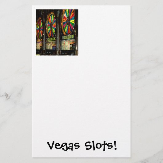 Vegas Slots! Briefpapier (Vorderseite)