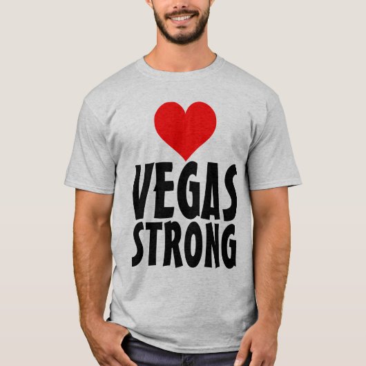 VEGAS STARK, HERZEN T - Shirt (Vorderseite)