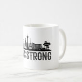 Vegas stark kaffeetasse (VorderseiteRechts)
