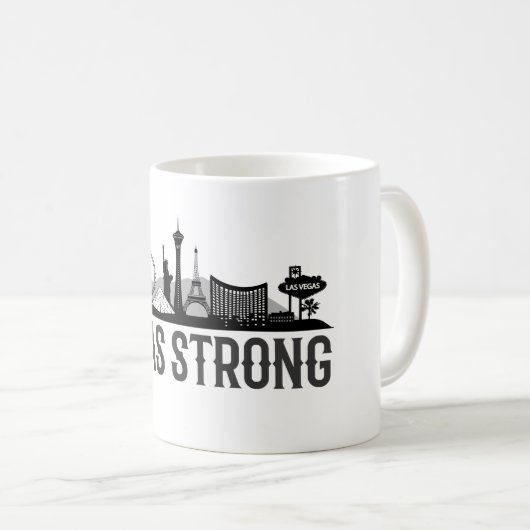 Vegas stark kaffeetasse (VorderseiteRechts)