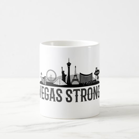 Vegas stark kaffeetasse (Mittel)