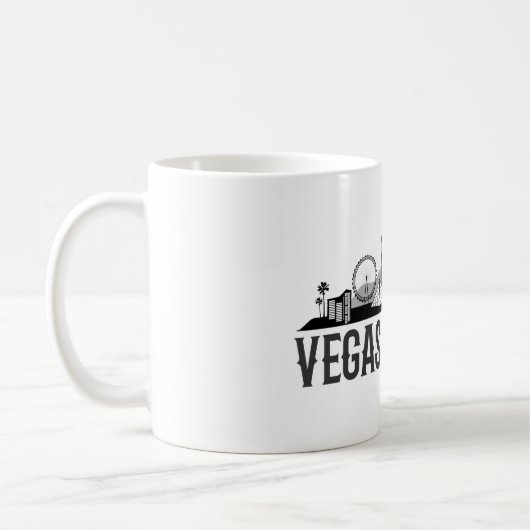 Vegas stark kaffeetasse (Links)