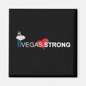 Vegas Strong Souvenir Magnet (Vorne)