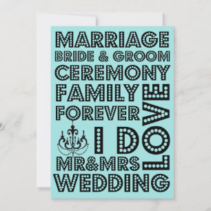 Vegas Style Hochzeitseinladungen Einladung