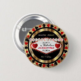 Vegas Style Junggeselinnen-Abschied - DIY City & S Button