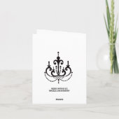 Vegas Style Wedding Vielen Dank Anmerkungen Dankeskarte (Rückseite)