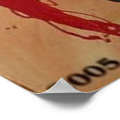 VEGAS-TROPFEN POSTER (Ecke)