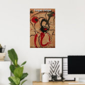 VEGAS-TROPFEN POSTER (Heimbüro)