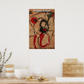 VEGAS-TROPFEN POSTER (Küche)