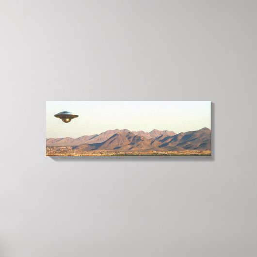 Vegas UFO - Leinwand Art Print (Vorderseite)