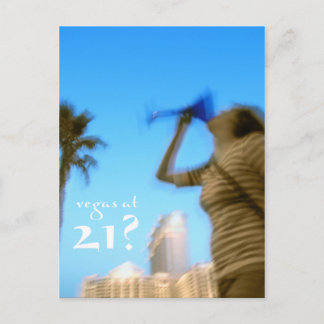 Vegas um 21? Einladungen zum Geburtstag