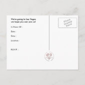 Vegas um 21? Einladungen zum Geburtstag (Rückseite)