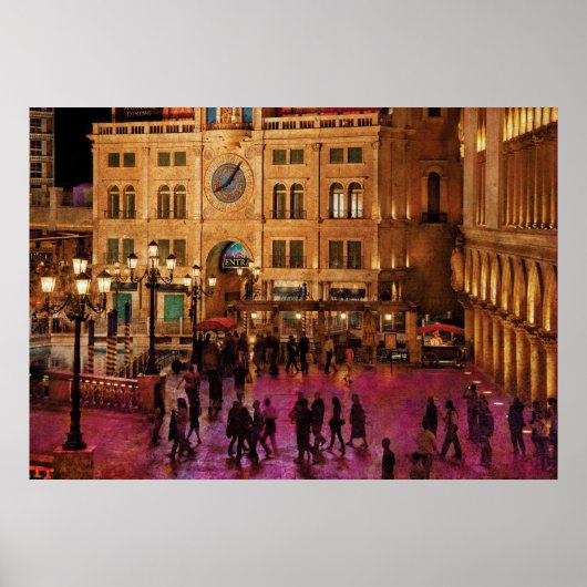 Vegas - Venezianisch - Eingang Poster (Vorne)