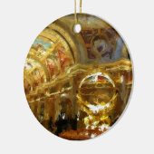 Vegas venezianischer Foyer Keramikornament (Links)