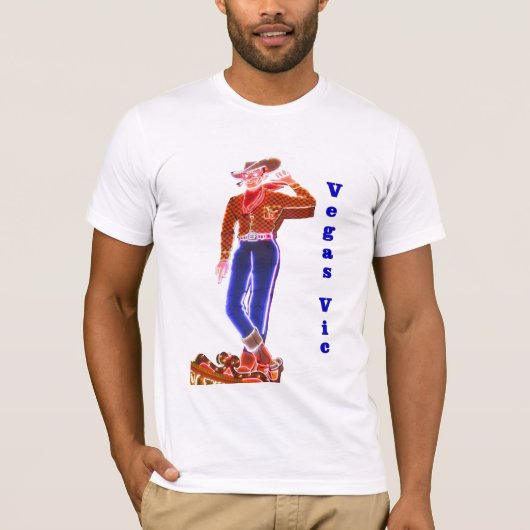 VEGAS VIC Mens T - Shirts (Vorderseite)