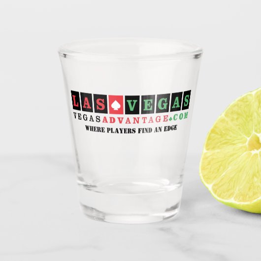 Vegas-Vorteil: Wo Spieler einen Rand finden Schnapsglas (Vorderseite)