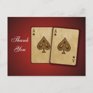 Vegas Wedding Dankeschön Karten