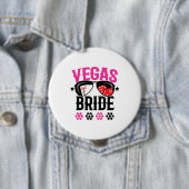 Vegas Wedding - Flansch - Vegas Bachelorette Party Button (Beispiel)