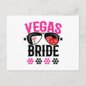 Vegas Wedding - Flansch - Vegas Bachelorette Party Postkarte (Vorderseite)