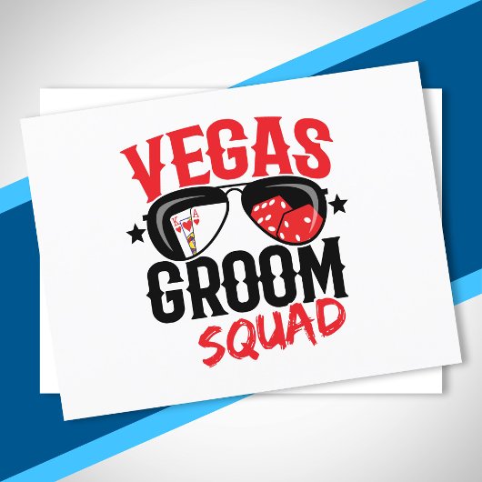 Vegas Wedding - Vegas Bachelor Party Postkarte